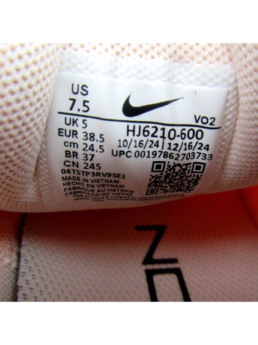 Nike Metcon 9 AMP Gym Training Shoes Womens Size 7.5 Coral Magic NEW - Picture 10 of 13